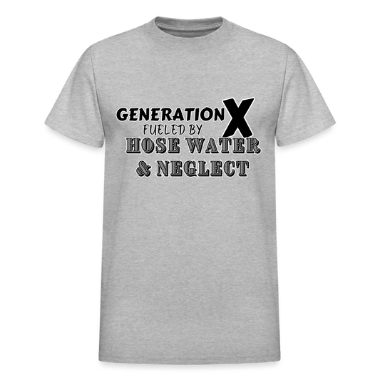 GEN X HOSE WATER AND NEGLECT Gildan Ultra Cotton Adult T-Shirt - heather gray