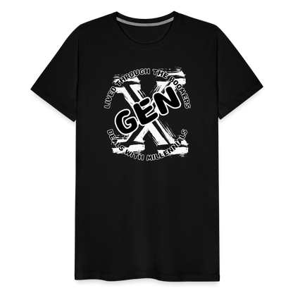 GEN X 2 Men's Premium T-Shirt - black