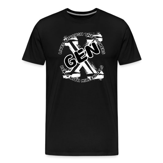 GEN X 2 Men's Premium T-Shirt - black