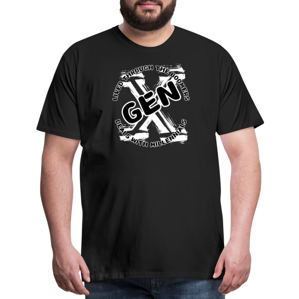 GEN X 2 Men's Premium T-Shirt - black
