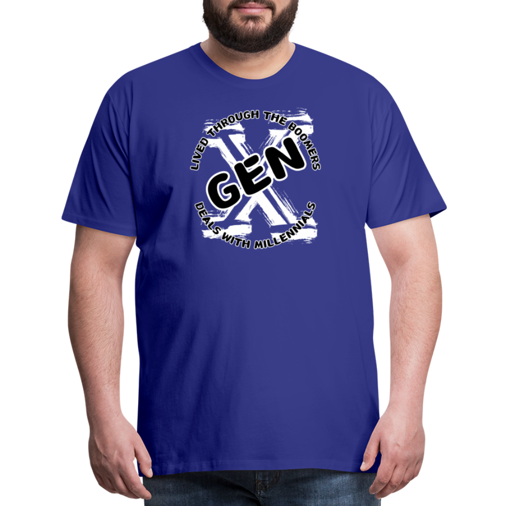 GEN X 2 Men's Premium T-Shirt - royal blue