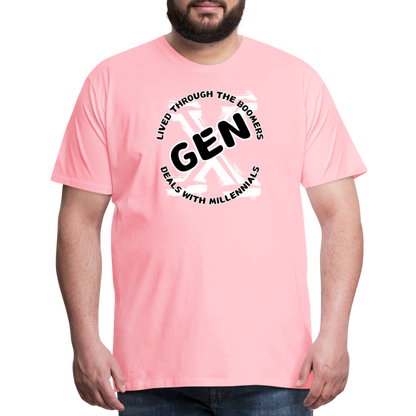 GEN X 2 Men's Premium T-Shirt - pink