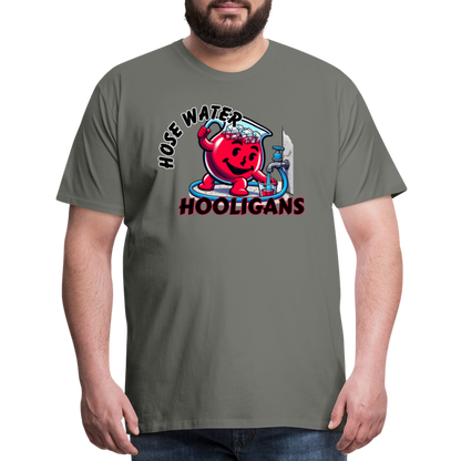 HOSE WATER Men's Premium T-Shirt - asphalt gray