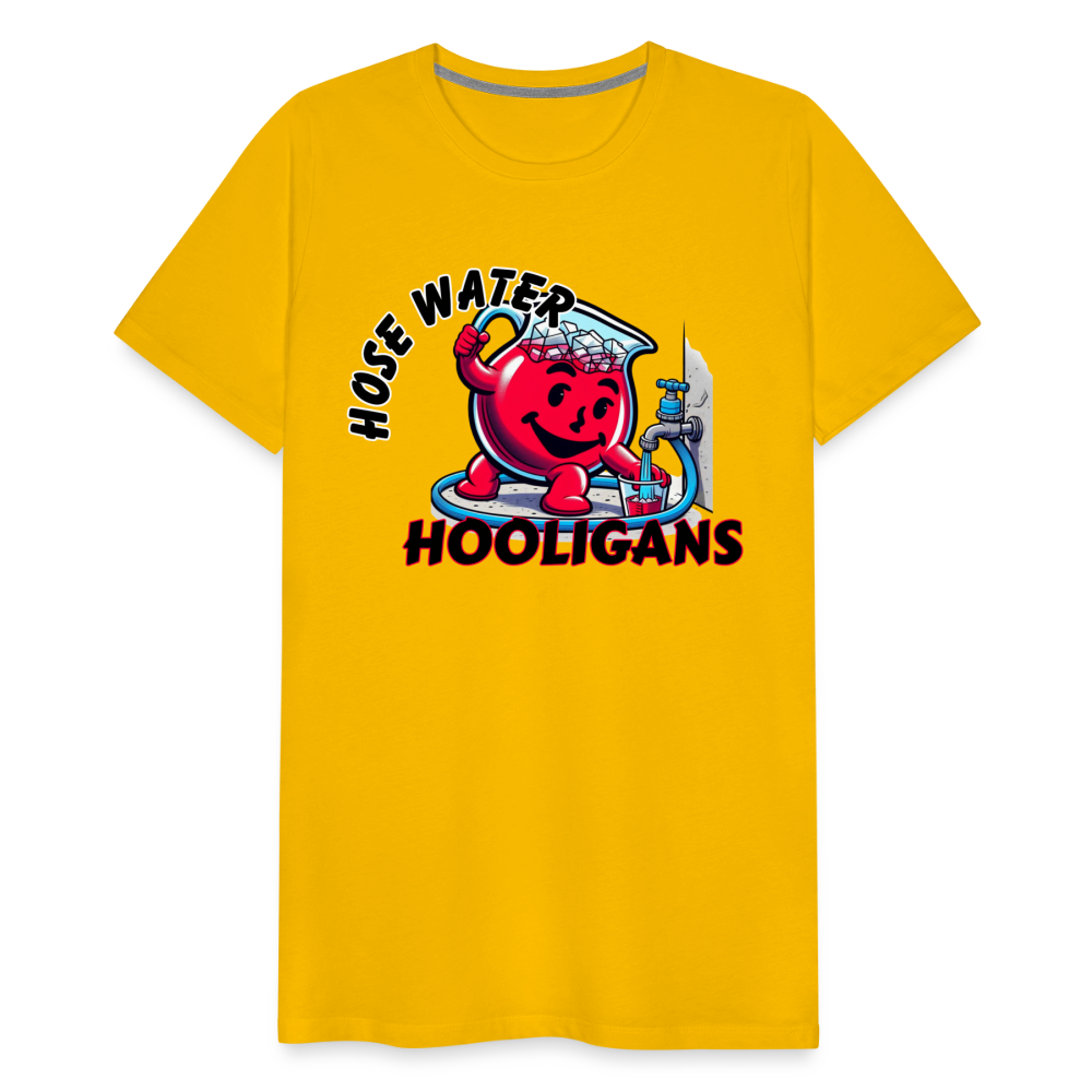 HOSE WATER Men's Premium T-Shirt - sun yellow