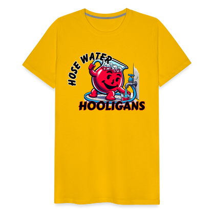 HOSE WATER Men's Premium T-Shirt - sun yellow
