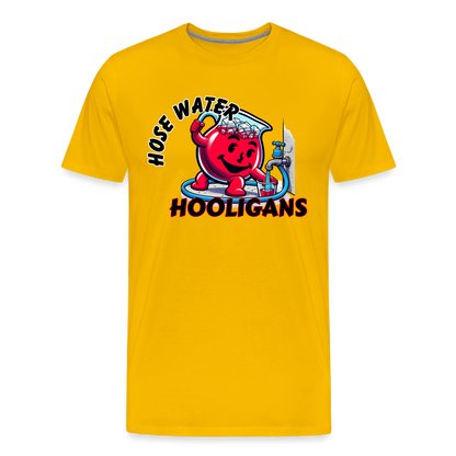HOSE WATER Men's Premium T-Shirt - sun yellow