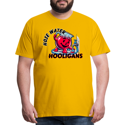 HOSE WATER Men's Premium T-Shirt - sun yellow