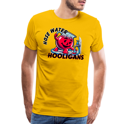 HOSE WATER Men's Premium T-Shirt - sun yellow