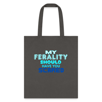 FERALITY Tote Bag - charcoal