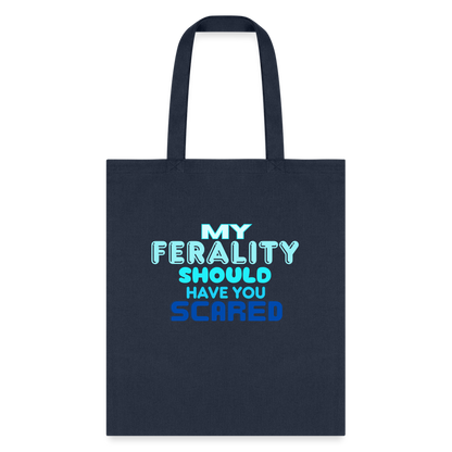 FERALITY Tote Bag - navy
