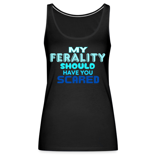 FERALITY Women’s Premium Tank Top - black