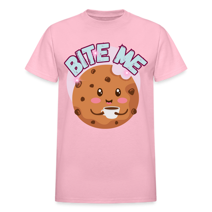 Bite Me – Gildan Ultra Cotton Adult T-Shirt - light pink