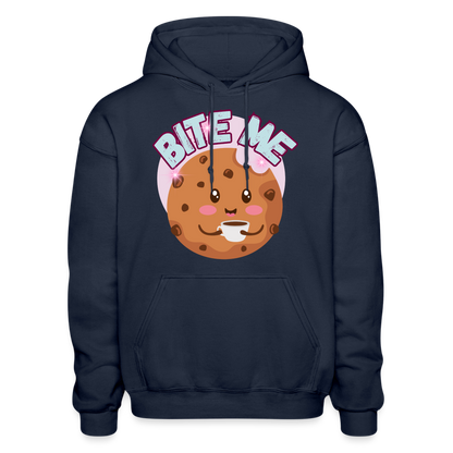 Bite Me – Gildan Heavy Blend Adult Hoodie - navy