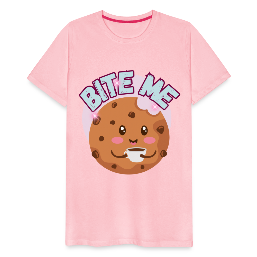 Bite Me – Men's Premium T-Shirt - pink