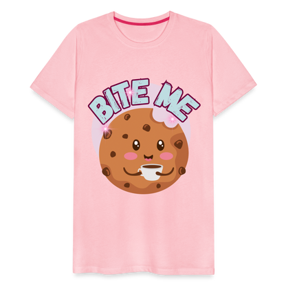 Bite Me – Men's Premium T-Shirt - pink