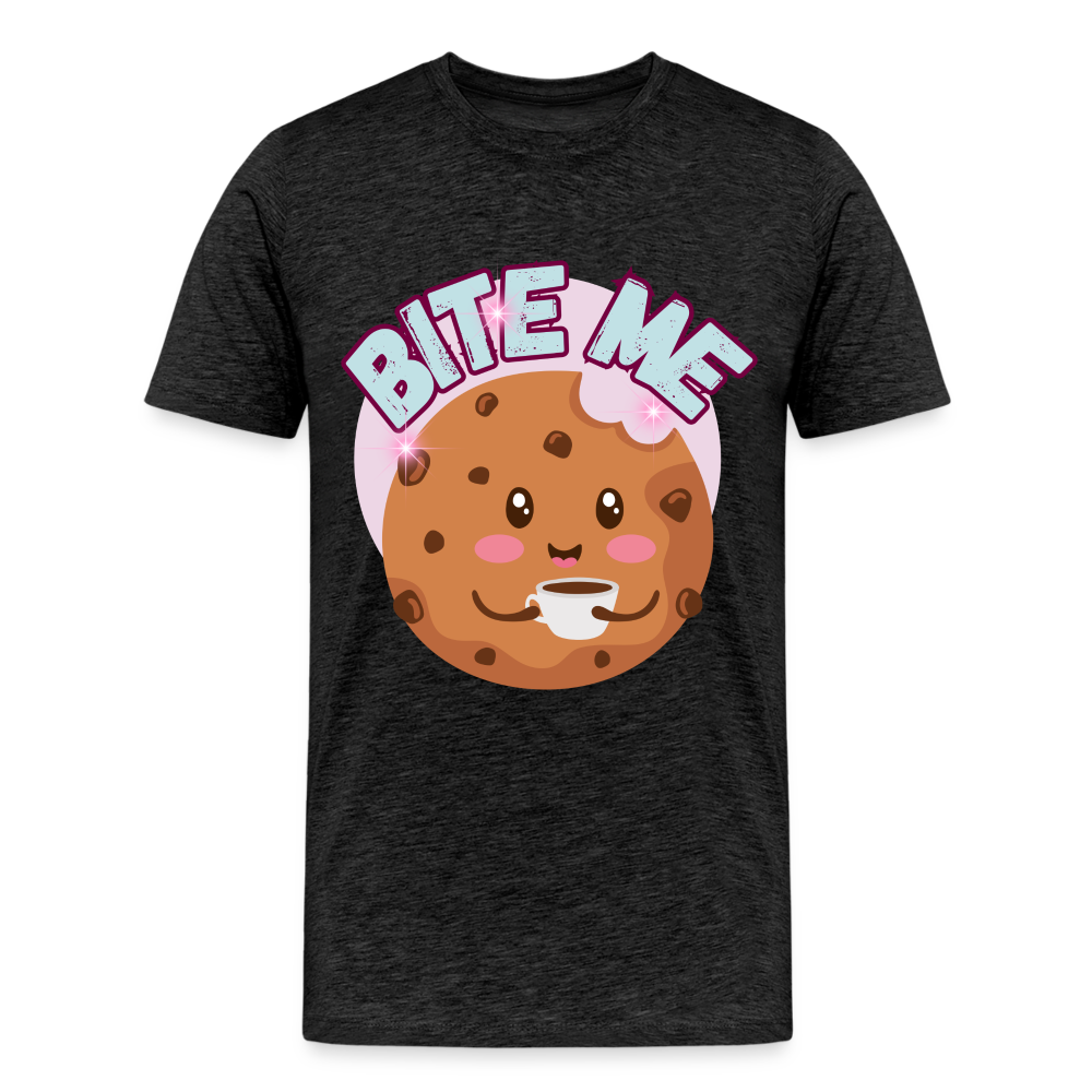 Bite Me – Men's Premium T-Shirt - charcoal grey