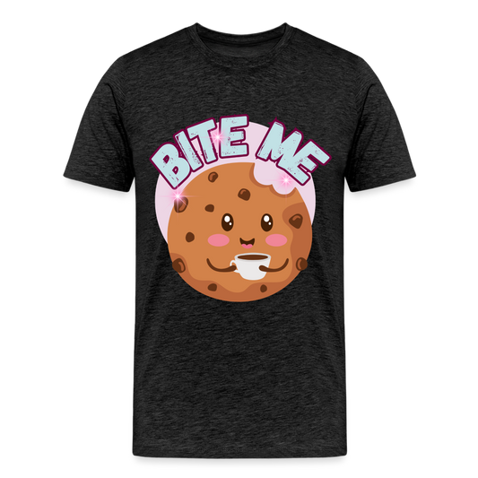 Bite Me – Men's Premium T-Shirt - charcoal grey