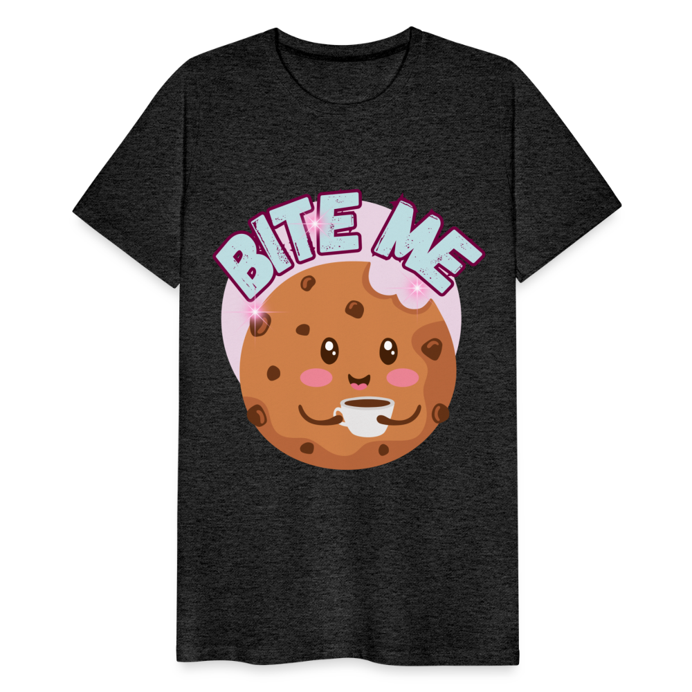 Bite Me – Men's Premium T-Shirt - charcoal grey