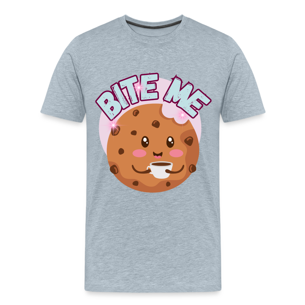 Bite Me – Men's Premium T-Shirt - heather ice blue