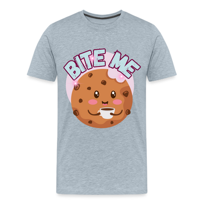 Bite Me – Men's Premium T-Shirt - heather ice blue
