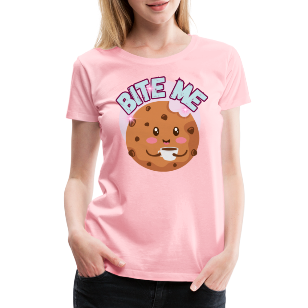 Bite Me – Women’s Premium T-Shirt - pink