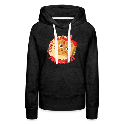 "Waffle" – Women’s Premium Hoodie - charcoal grey