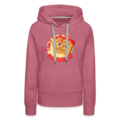 "Waffle" – Women’s Premium Hoodie - mauve
