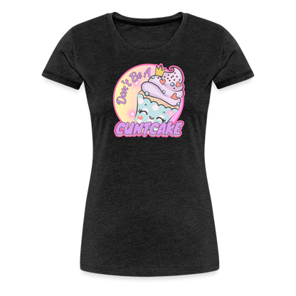 "Cupcake" – Women’s Premium T-Shirt - charcoal grey