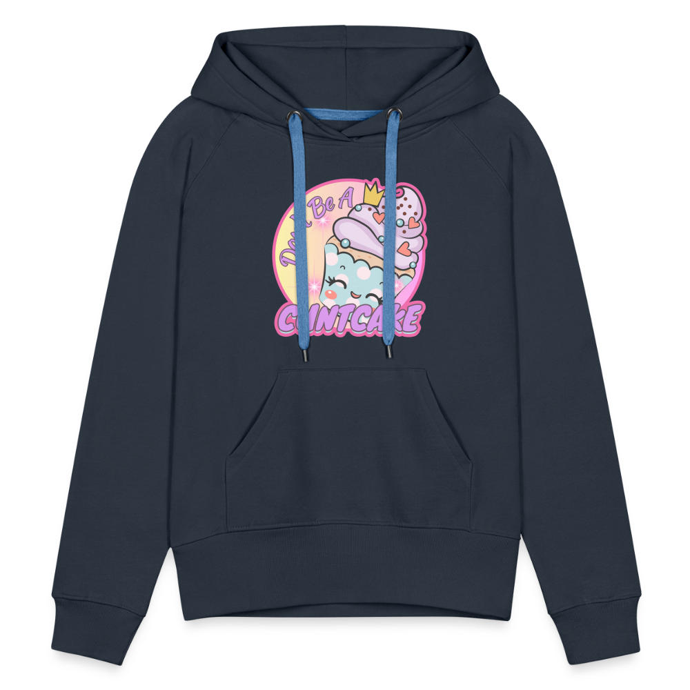 "Cupcake" – Women’s Premium Hoodie - navy