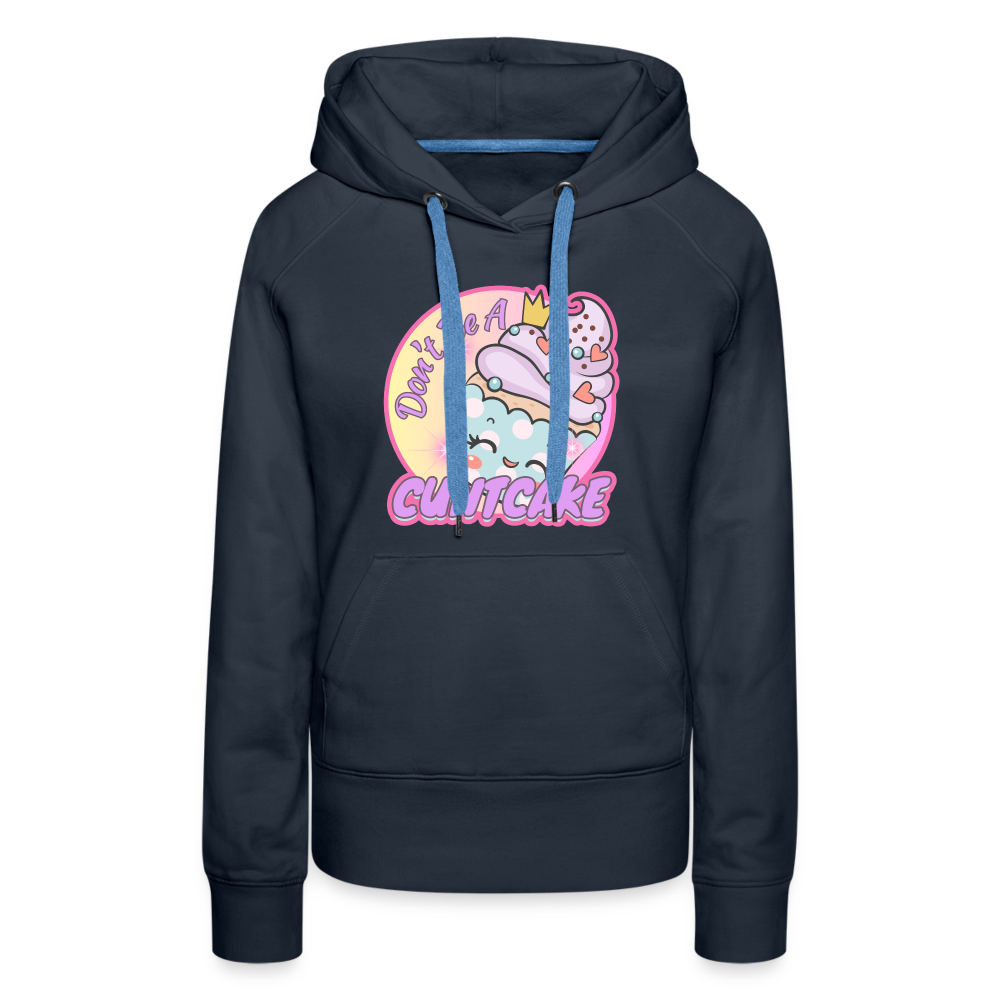 "Cupcake" – Women’s Premium Hoodie - navy