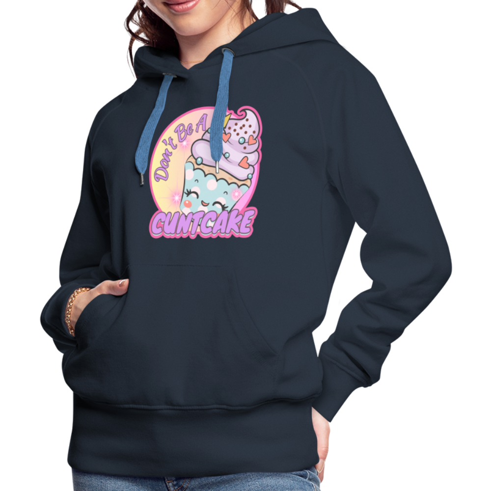 "Cupcake" – Women’s Premium Hoodie - navy