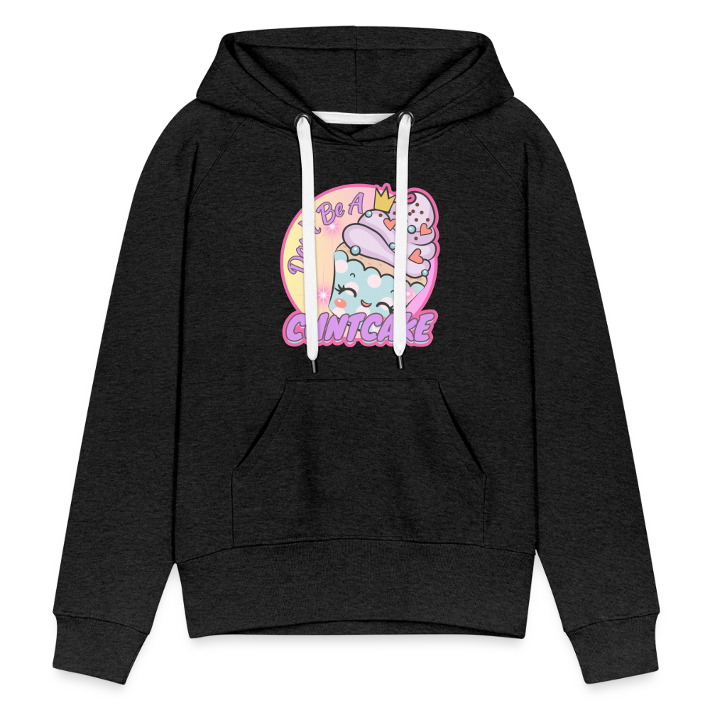 "Cupcake" – Women’s Premium Hoodie - charcoal grey