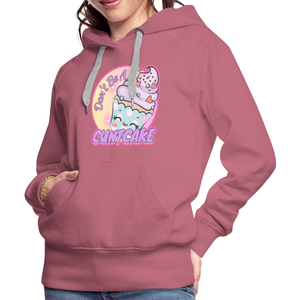 "Cupcake" – Women’s Premium Hoodie - mauve