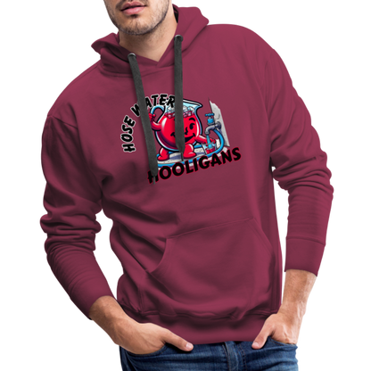 HOSEWATER HOOLIGAN Men’s Premium Hoodie - burgundy
