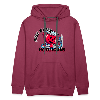 HOSEWATER HOOLIGAN Men’s Premium Hoodie - burgundy