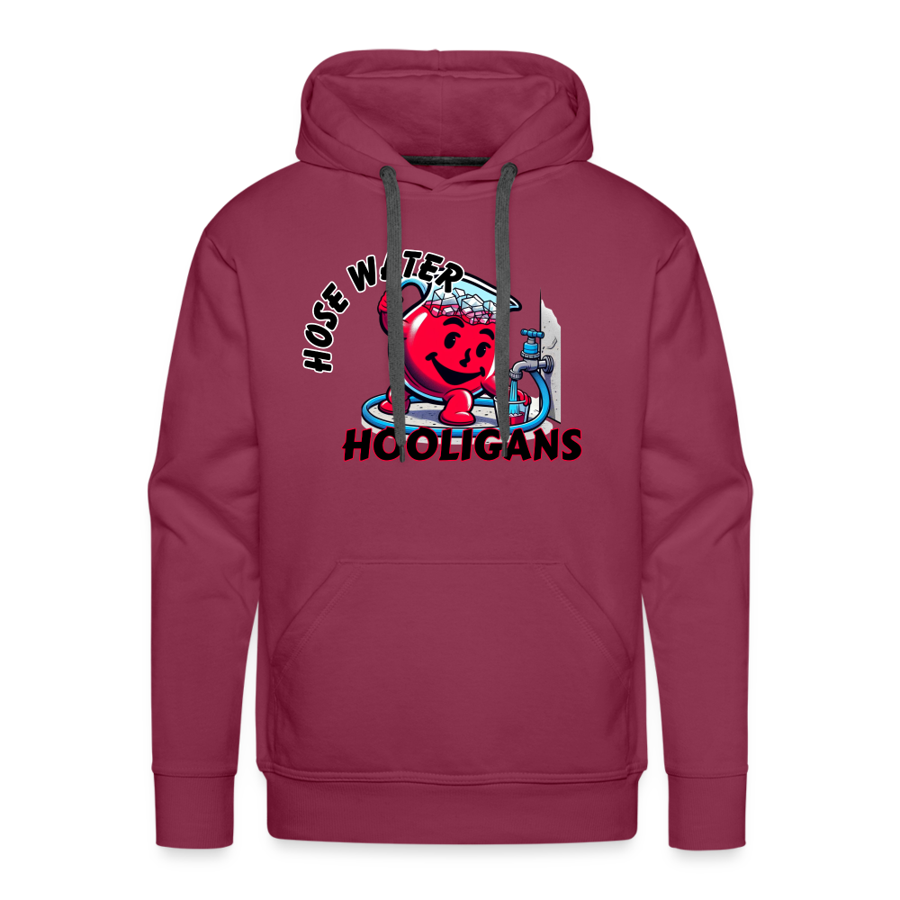 HOSEWATER HOOLIGAN Men’s Premium Hoodie - burgundy