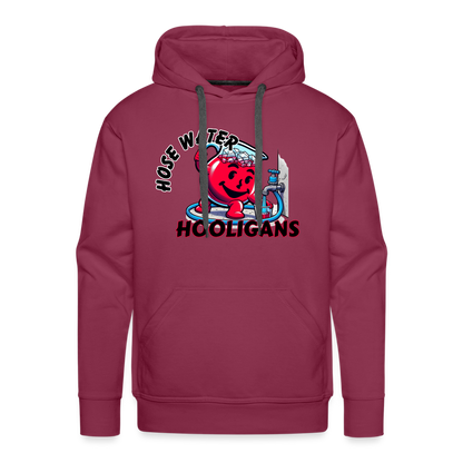 HOSEWATER HOOLIGAN Men’s Premium Hoodie - burgundy