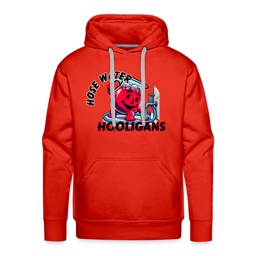 HOSEWATER HOOLIGAN Men’s Premium Hoodie - red