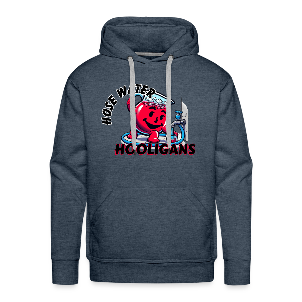 HOSEWATER HOOLIGAN Men’s Premium Hoodie - heather denim