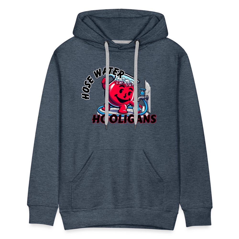 HOSEWATER HOOLIGAN Men’s Premium Hoodie - heather denim