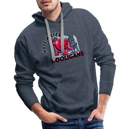 HOSEWATER HOOLIGAN Men’s Premium Hoodie - heather denim