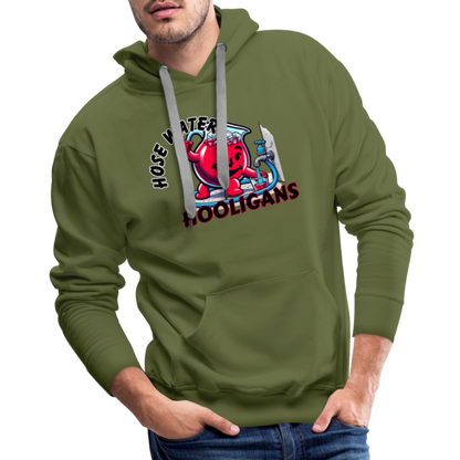 HOSEWATER HOOLIGAN Men’s Premium Hoodie - olive green