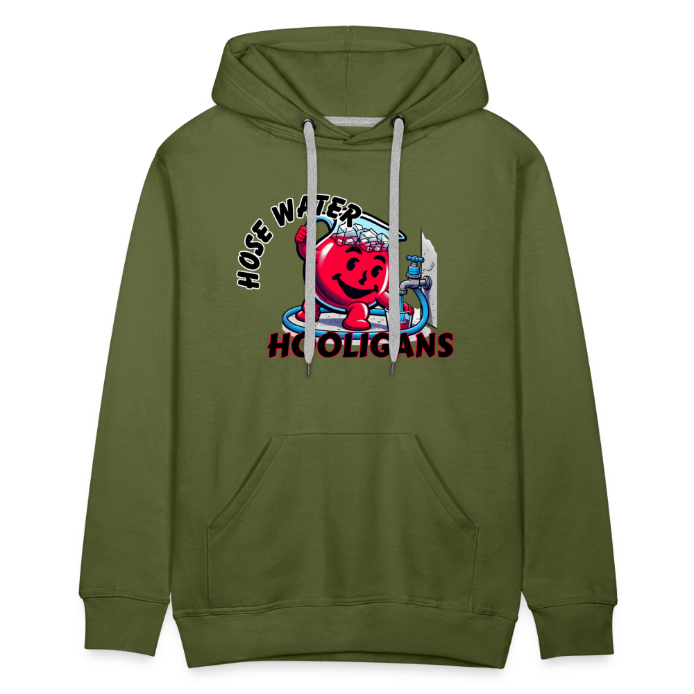 HOSEWATER HOOLIGAN Men’s Premium Hoodie - olive green