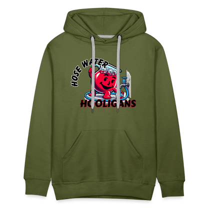 HOSEWATER HOOLIGAN Men’s Premium Hoodie - olive green