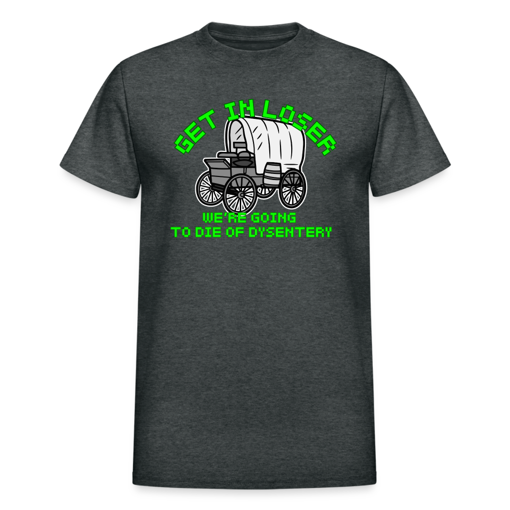 Dysentery Gildan Ultra Cotton Adult T-Shirt - deep heather