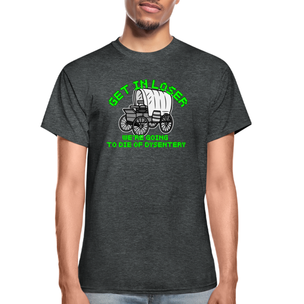 Dysentery Gildan Ultra Cotton Adult T-Shirt - deep heather