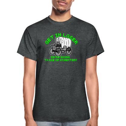 Dysentery Gildan Ultra Cotton Adult T-Shirt - deep heather