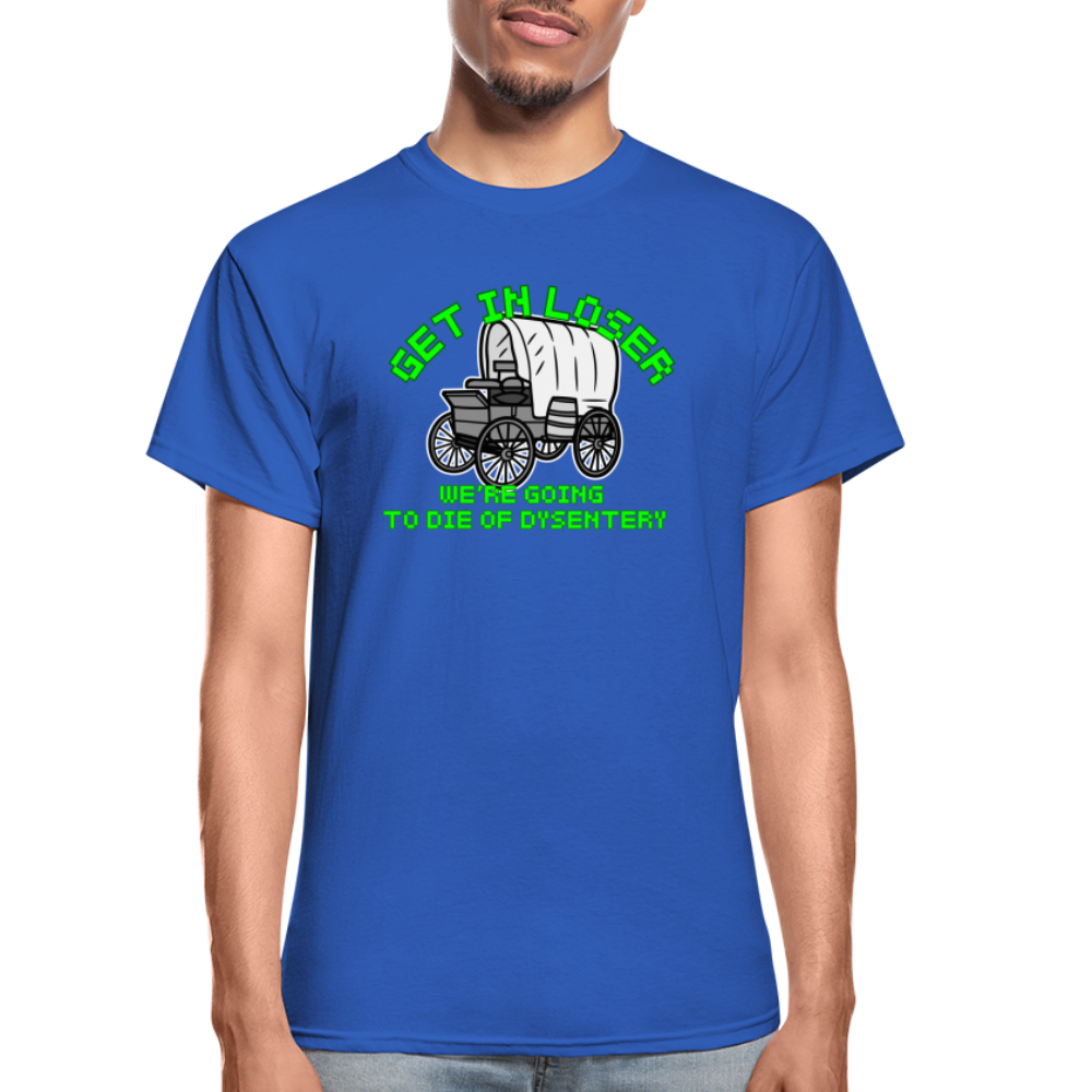 Dysentery Gildan Ultra Cotton Adult T-Shirt - royal blue