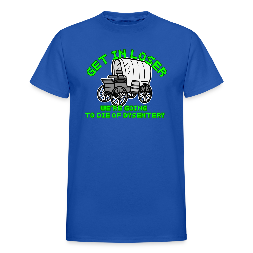 Dysentery Gildan Ultra Cotton Adult T-Shirt - royal blue