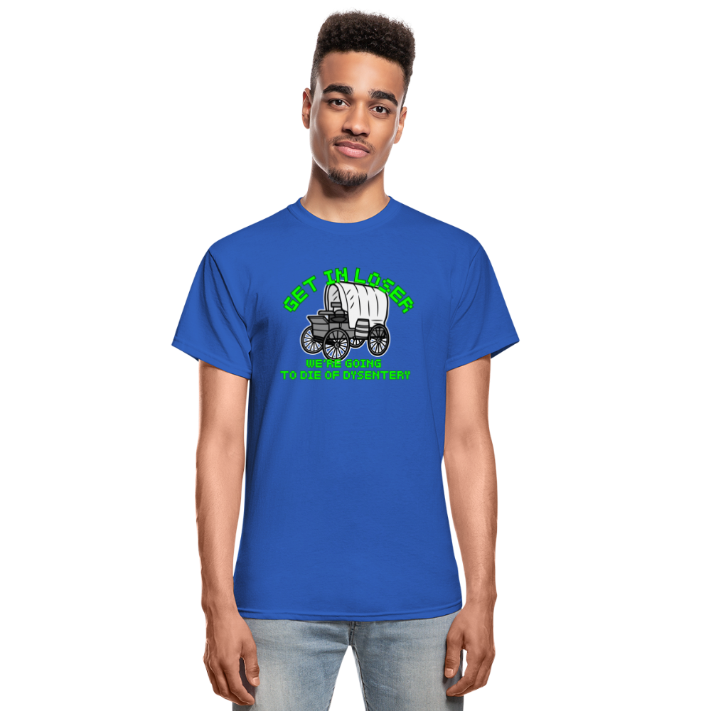 Dysentery Gildan Ultra Cotton Adult T-Shirt - royal blue